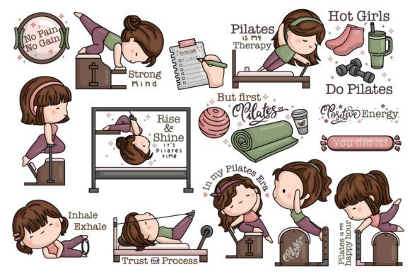 Download Pilates Clipart - Cute Sports Clip Art - Cute Collection