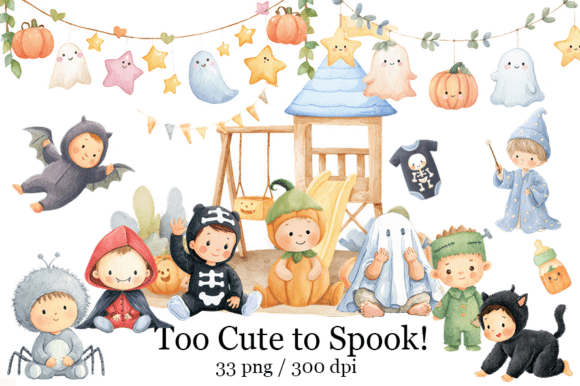 Download Halloween Baby Clipart, Cute Babies - Cute Collection