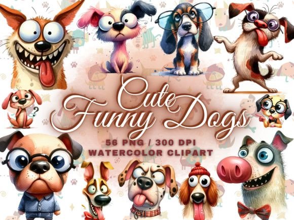Download Cute Funny Dogs Clipart - Cute Dog Png - Cute Collection